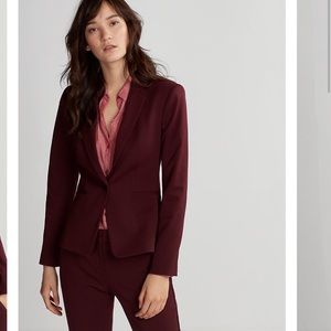 Plum colored blazer
